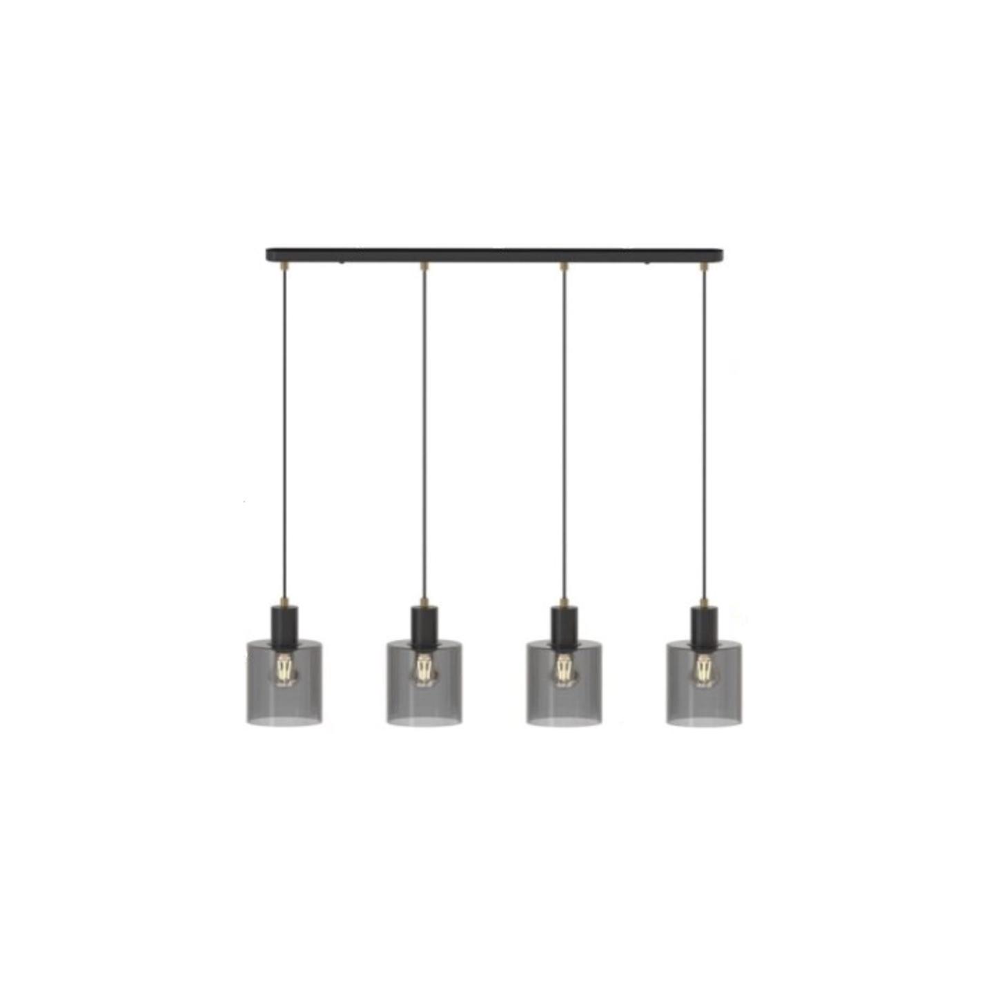Подвесная люстра Valeso HN8436-4 на 4 плафона Е27 60 Вт (28688302)