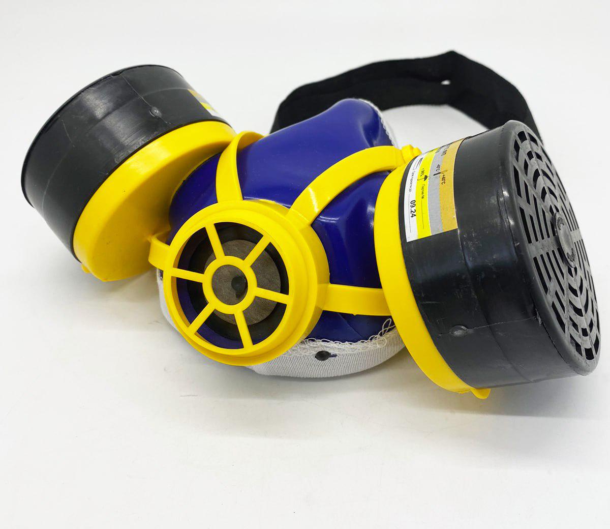 Респиратор-маска Ру-60 м с универсальными фильтрами (А1В1Е1Р2)