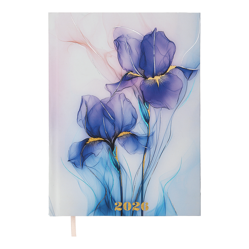 Дневник датированный полиграфический NOVEL BM.2103-07 A5 2026 г. Фиолетовый (202640)