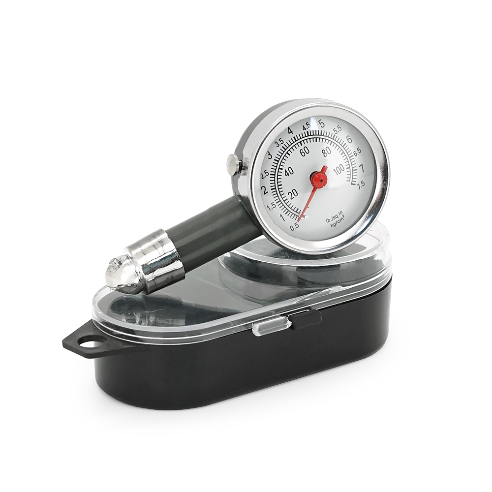 Манометр механический для шин 5Атм нержавеющая сталь (YUT_V7389)