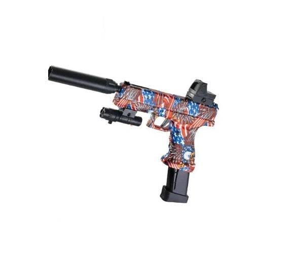 Бластер Pistol Drum Gel Ball з гель кульками 5000 шт. Red (65716e28)