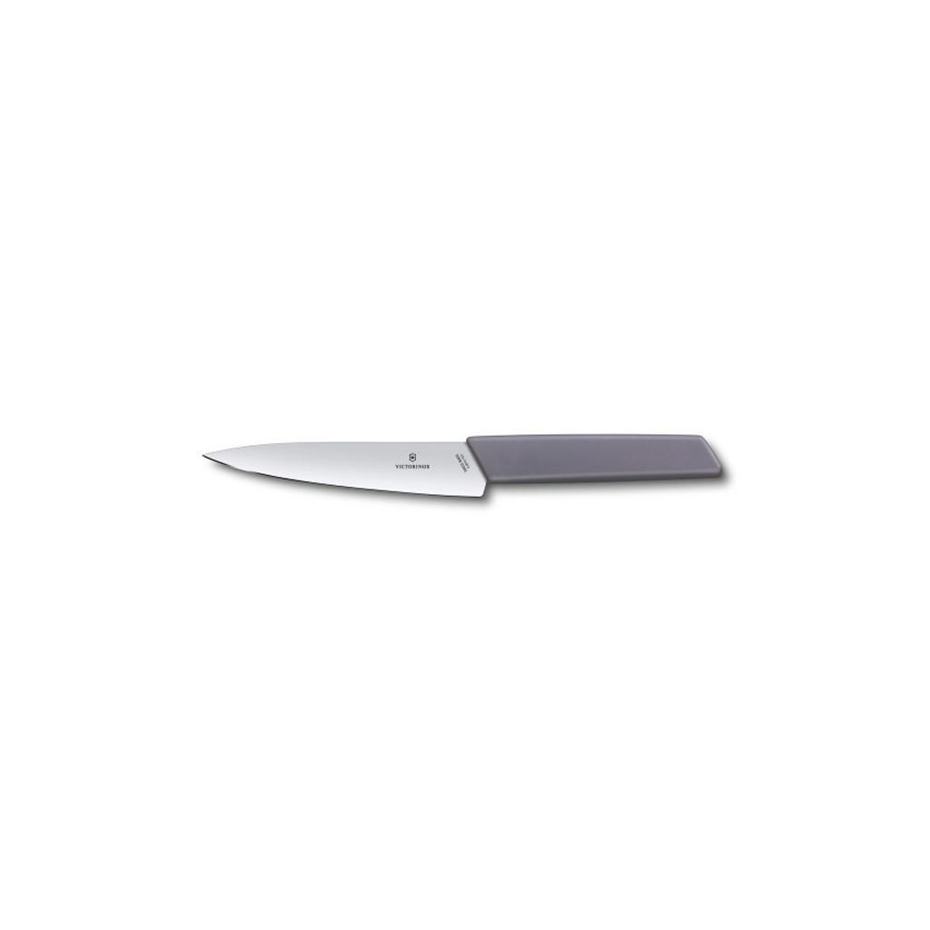 Кухонный нож Victorinox Swiss Modern 15 см Grey (6.9016.1521B)