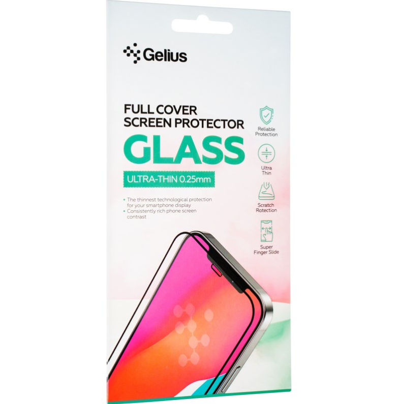 Защитное стекло Gelius Full Cover Ultra-Thin 0.25mm для Poco M4 Pro 5G/Xiaomi Redmi Note 11T 5G Black - фото 4 Защитное стекло Gelius Full Cover Ultra-Thin 0.25mm для Poco M4 Pro 5G/Xiaomi Redmi Note 11T 5G Black - фото 4