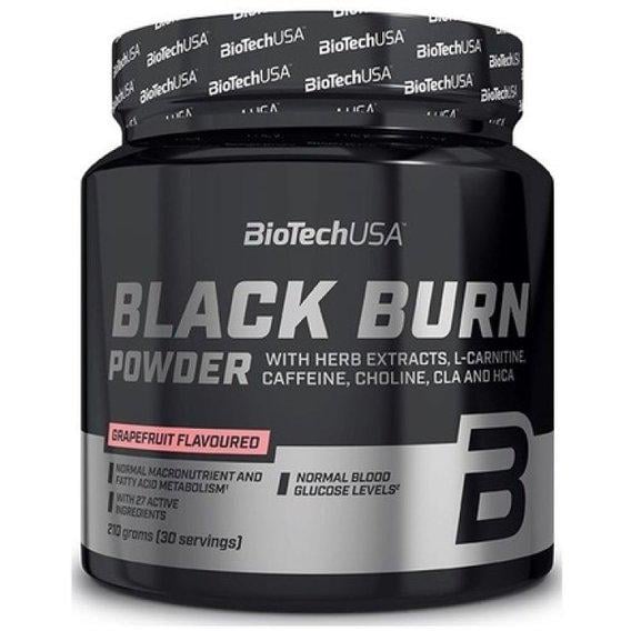 Комплексний жироспалювач BioTechUSA Black Burn 210 г 30 порцій Passion fruit