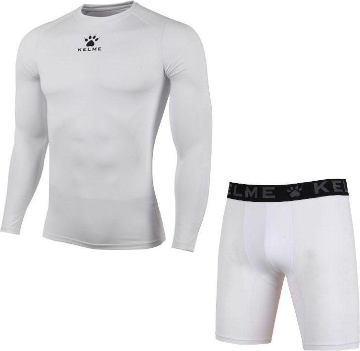 Термобелье комплект Kelme TEAM L Белый (K15Z705.9100_K15Z706.9100)