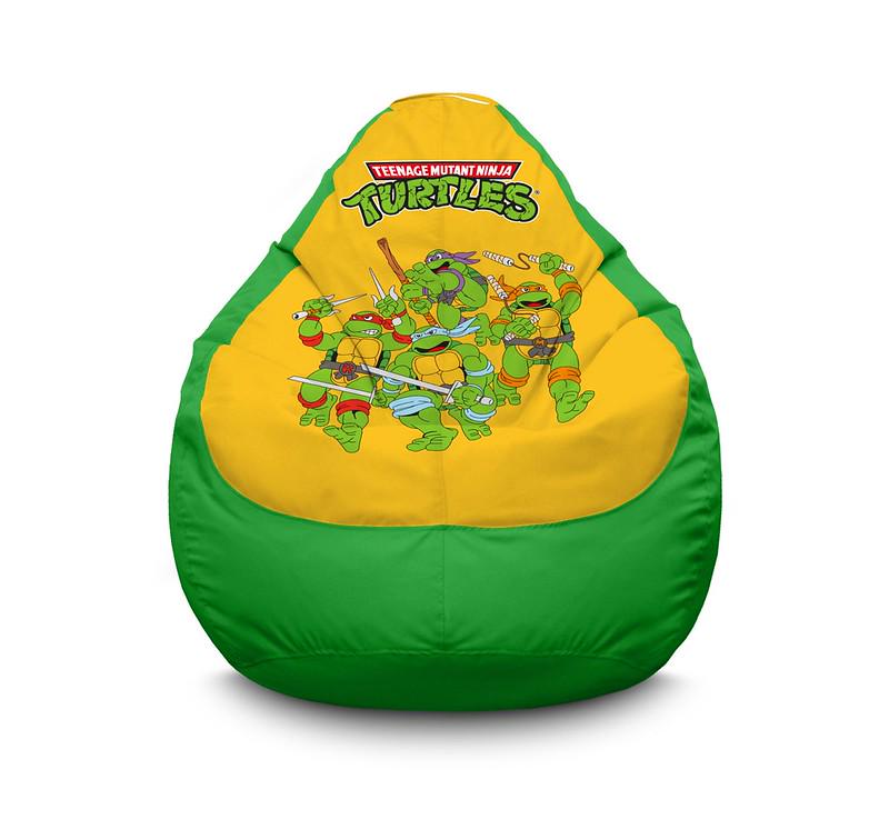 Кресло мешок Ninja Turtles Battle Оксфорд XXL 90х125 см Зеленый Кресло мешок Ninja Turtles Battle Оксфорд XXL 90х125 см Зеленый