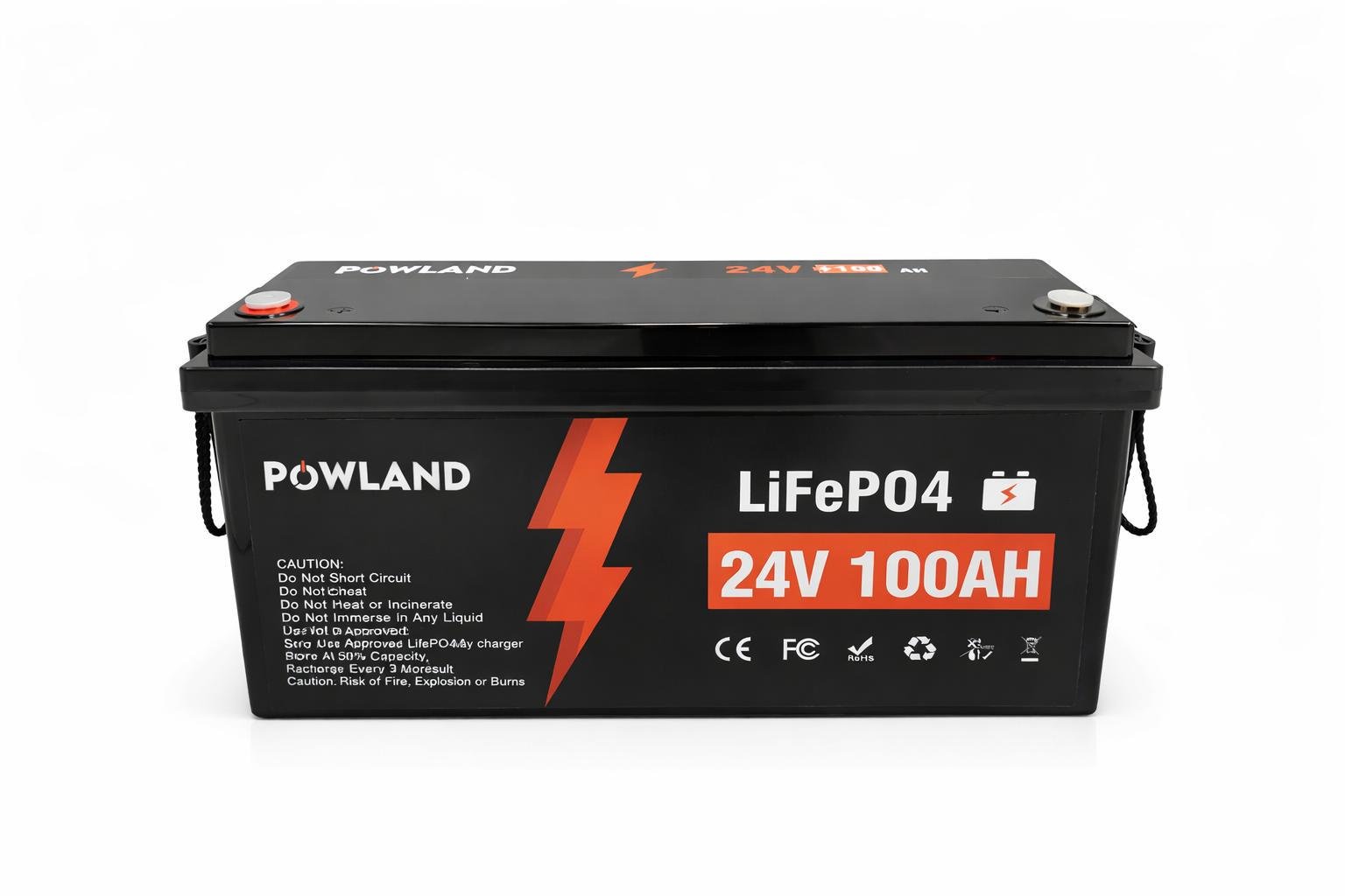 Аккумуляторная батарея POWLAND 24V 25,6V номинал 100 Ah LiFePO4 Аккумуляторная батарея POWLAND 24V 25,6V номинал 100 Ah LiFePO4