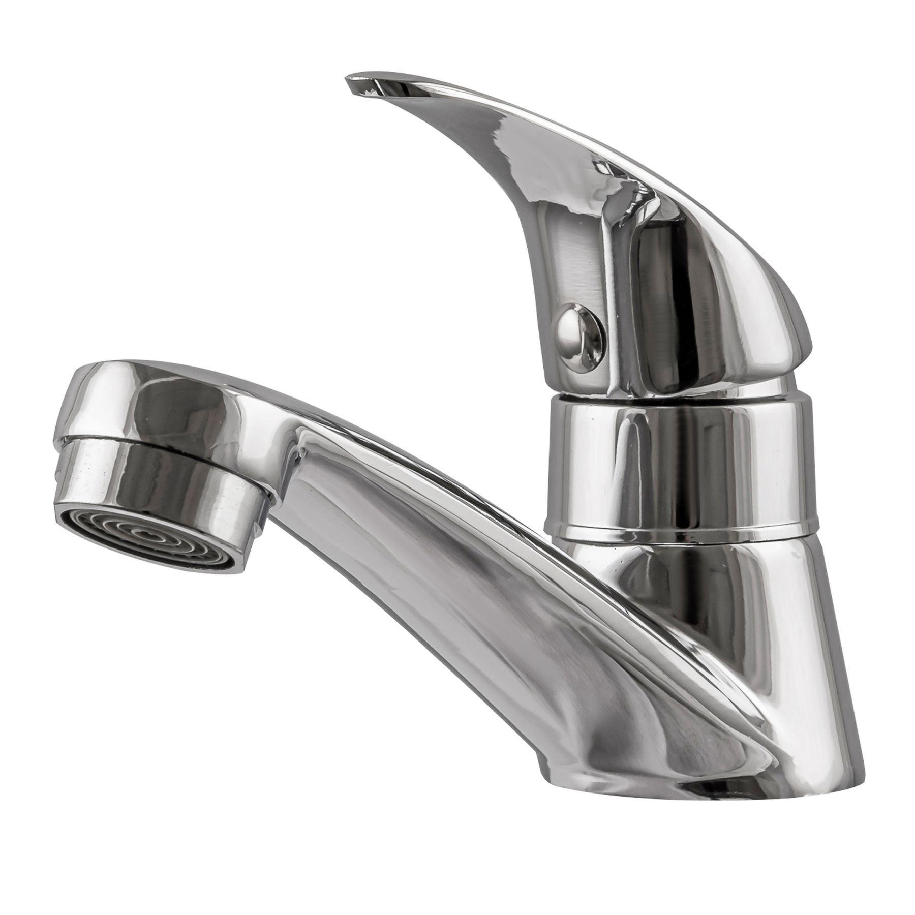 Кран для умывальника EcoMix GZ013-33 000001565 на одну воду Хром (108710)