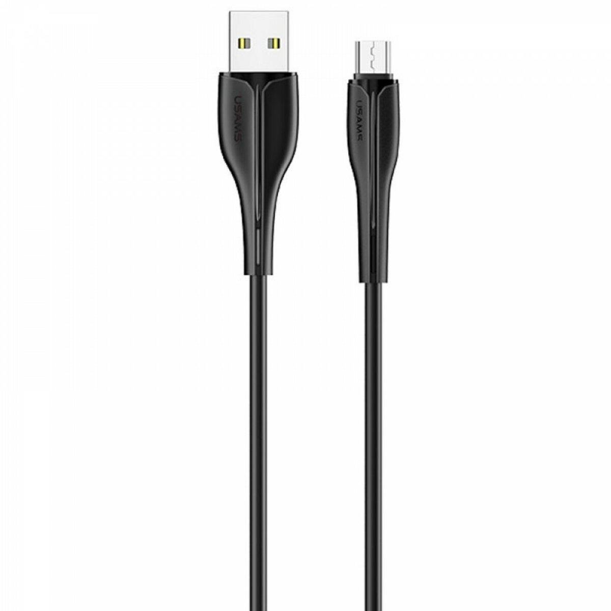 Кабель Usams Charge OTG US-SJ373 U38 USB to USB Micro 2 A 1 м Black (SJ373USB01)