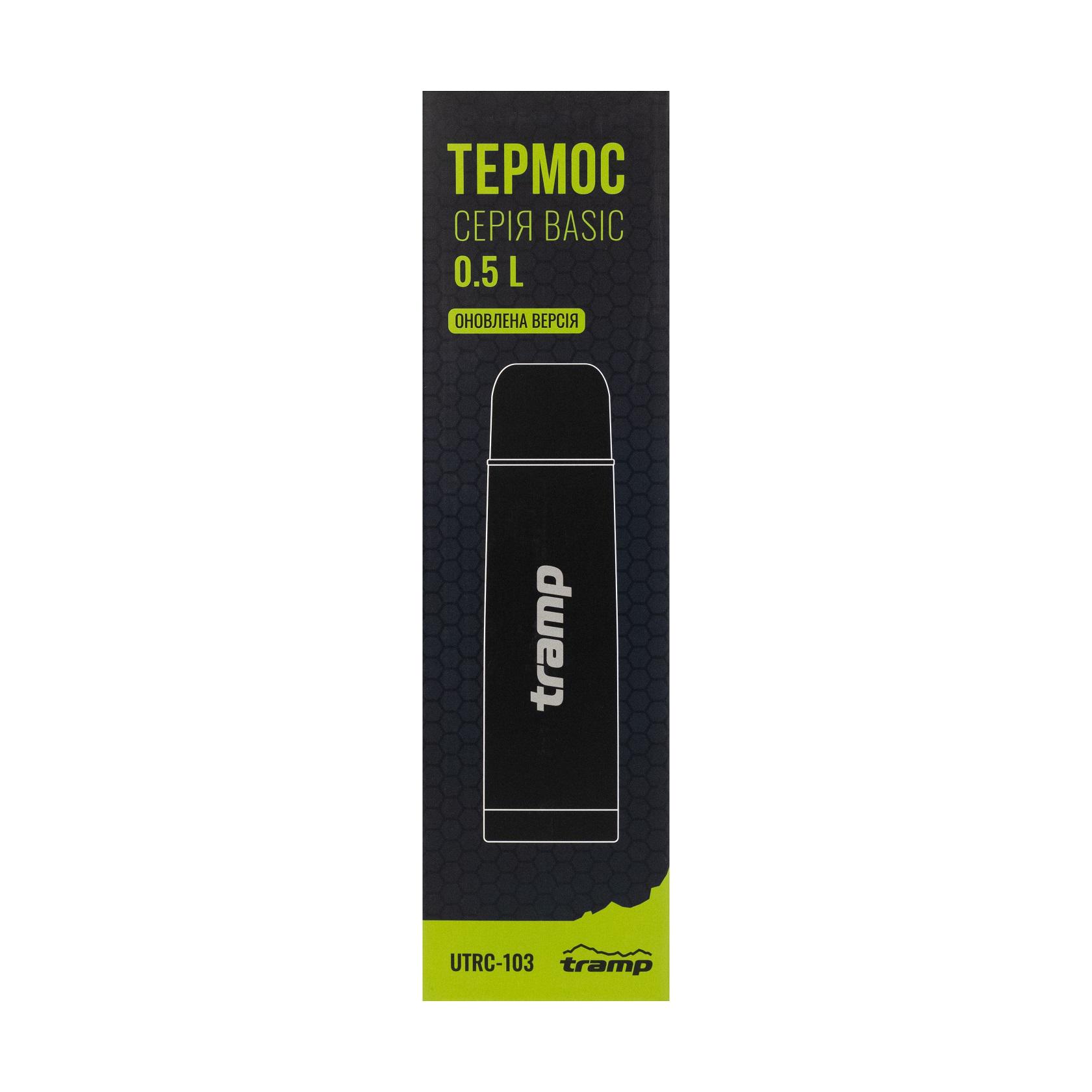 Термос Tramp Basic 0,5 л (UTRC-103-black) - фото 3