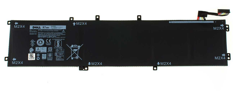 Аккумулятор для ноутбука Dell XPS 15 9570 8333 mAh 114V 95 Wh