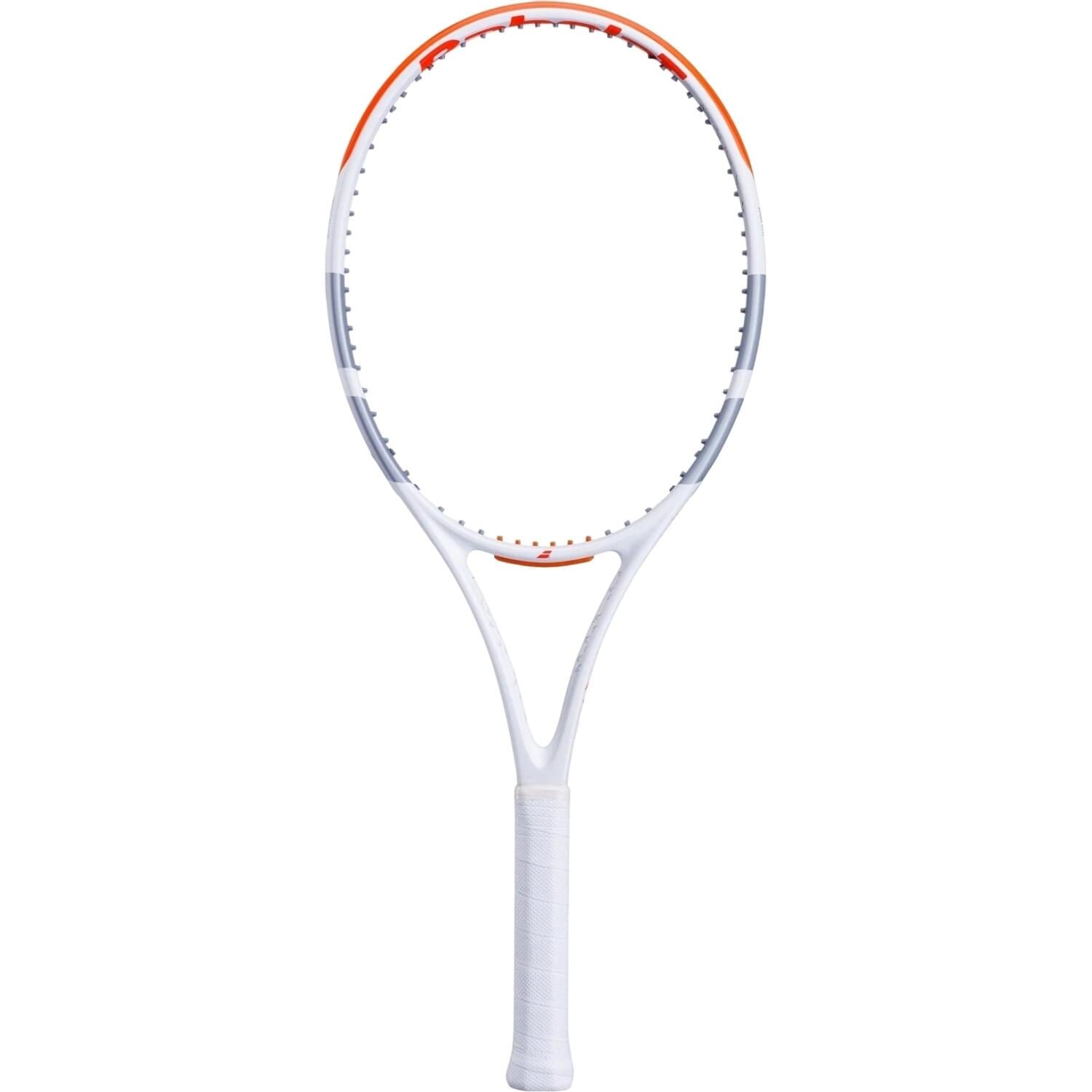 Ракетка для тенниса Babolat EVO STRIKE GEN2 UNSTRUNG NC р. 3 Бело-серо-оранжевый (101515-100)