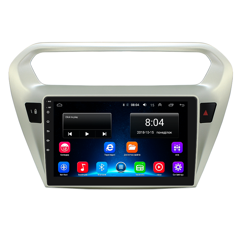 Магнітола штатна 9" Lesko для Peugeot 301 I 2012-2016 2/32Gb/Wi-Fi GPS Optima (1652040563)