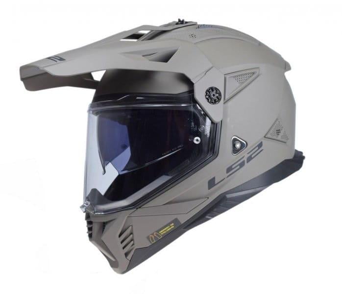 Мотошлем LS2 MX702 Pioneer 2 Solid M Matt Sand 06 (38369)