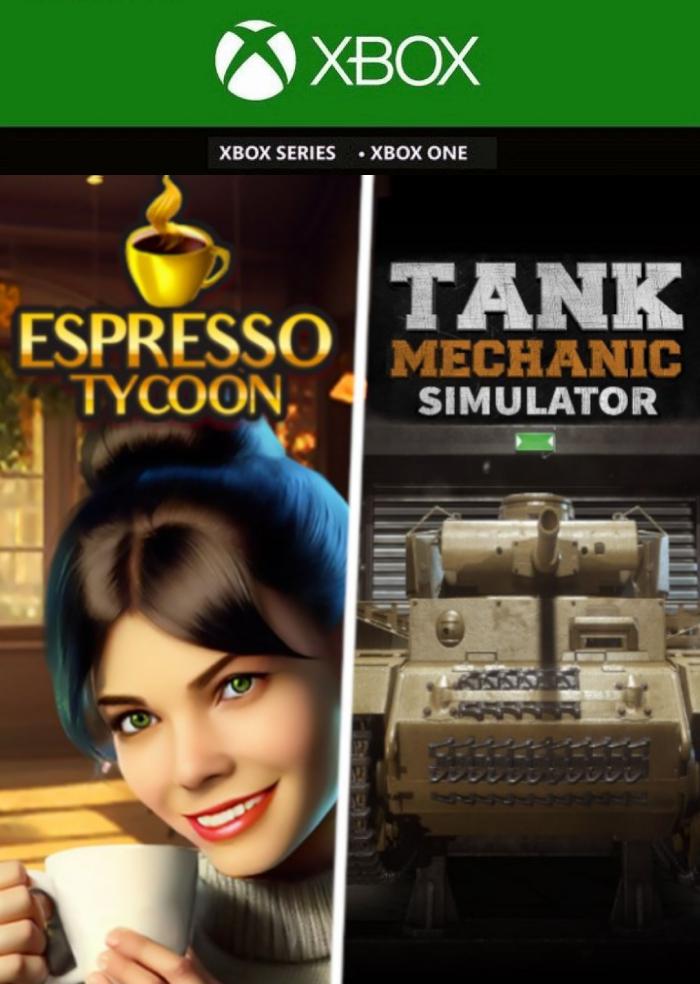 Ключ активации Espresso Tycoon & Tank Mechanic Simulator для Xbox One/Series S/X (99536391)