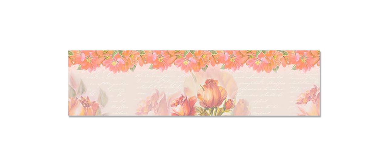 Фартук кухонный Пастельные розы 65х250 см Красный Фартук кухонный Пастельные розы 65х250 см Красный