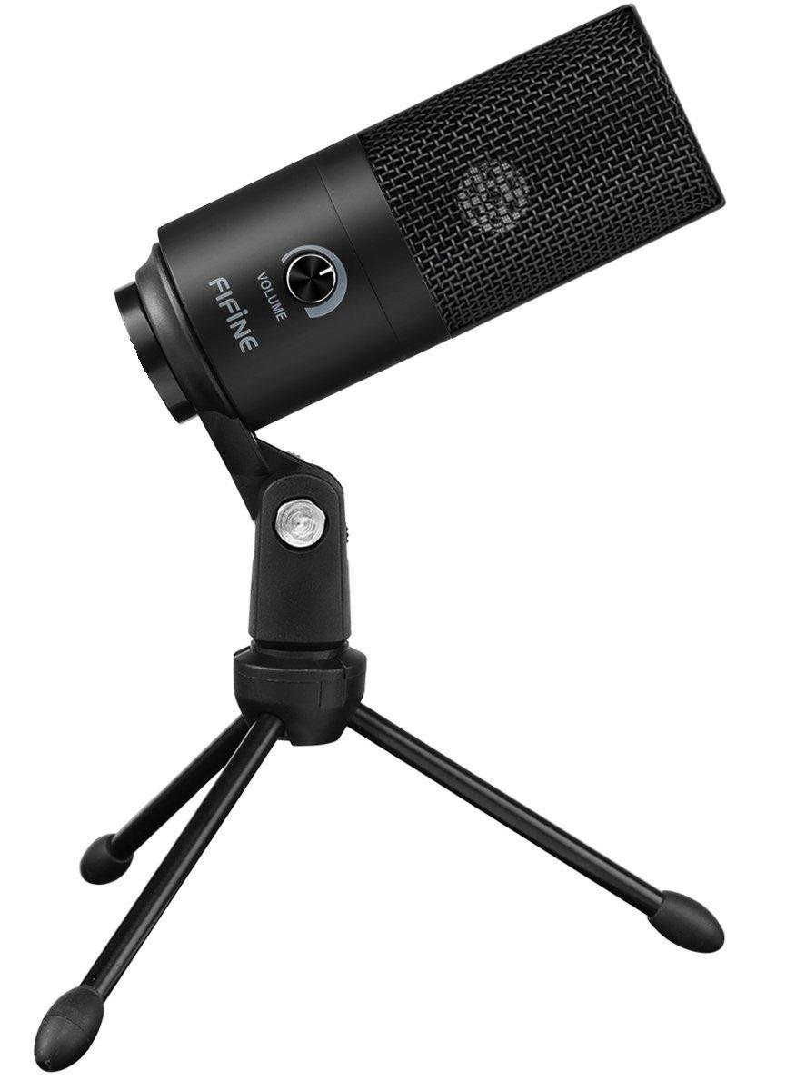 Студийный конденсаторный микрофон Fifine K669 Black