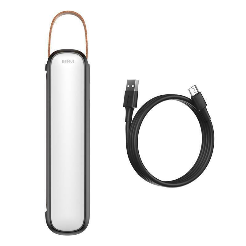 Портативна переносна LED Лампа Baseus Solar Emergency Car Black