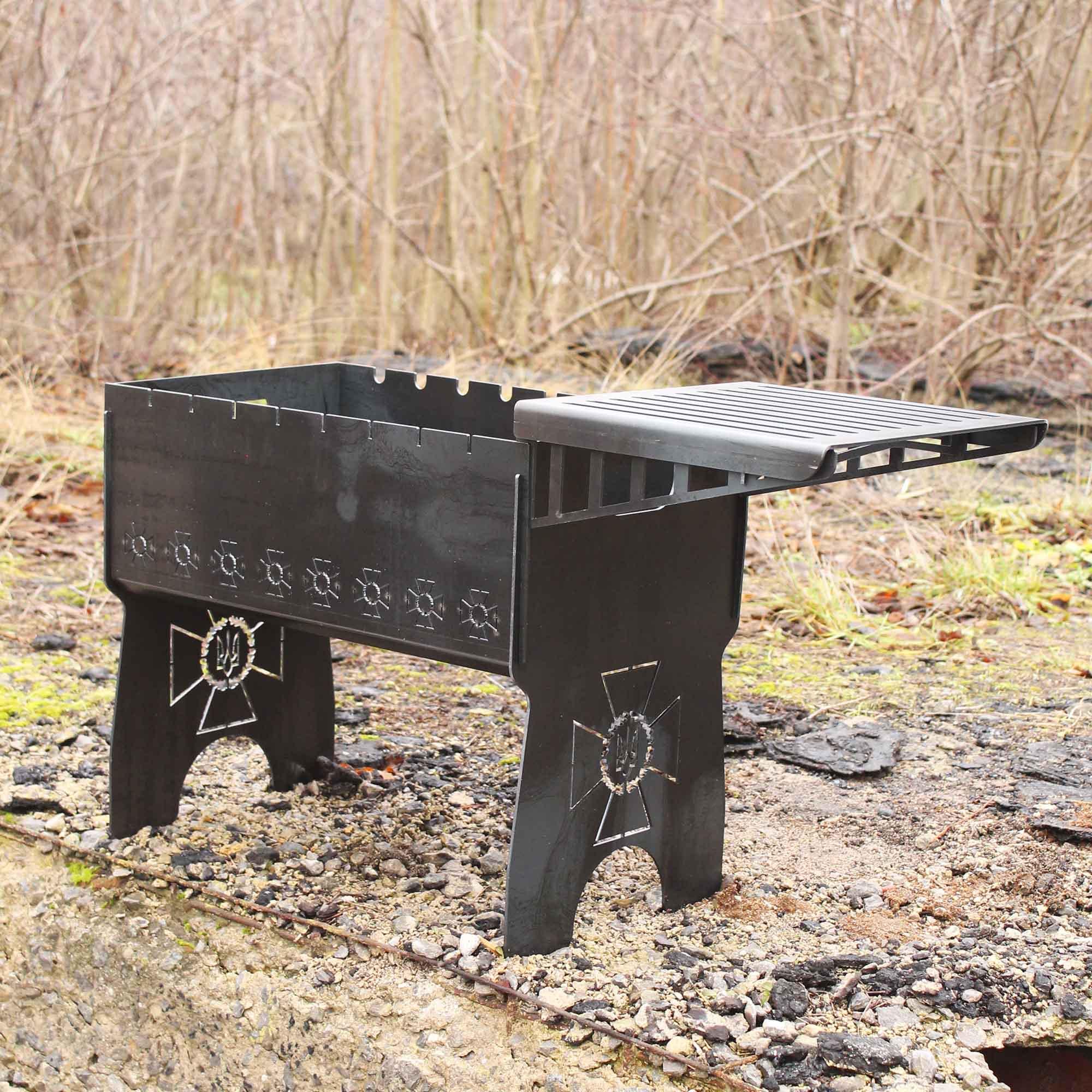 Решетка-стол для мангала 31х31 см (6272987)