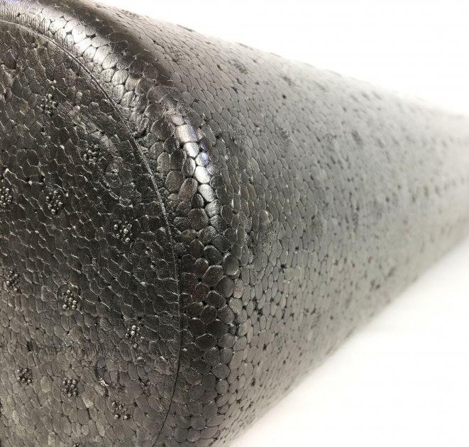 Ролик масажний гладкий U-Powex EPP foam roller Black - фото 7