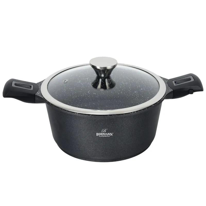 Кастрюля Bohmann BH-1730-24CR с крышкой 4,3 л (277179)