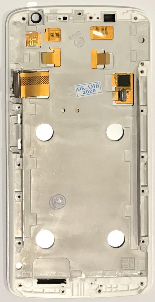 Модуль дисплейний для Motorola XT1562/XT1563 Moto X Play White (000054945) - фото 3