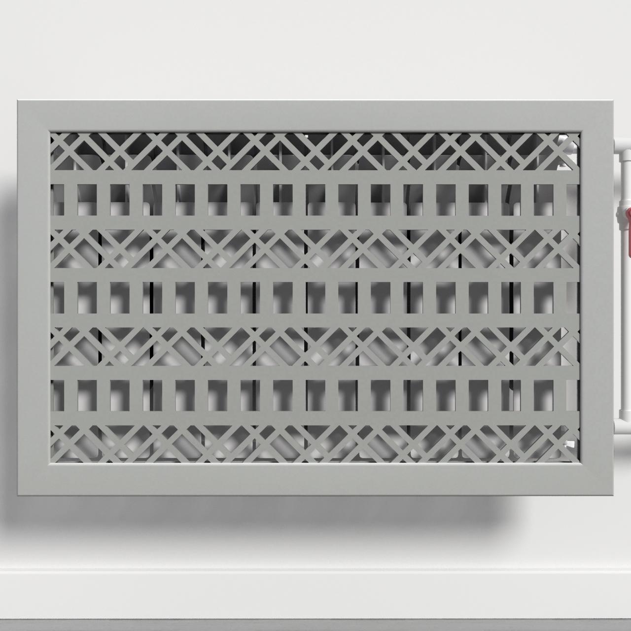 Решетка-экран на батарею SMARTWOOD 900 мм Серый Бетон (R20533109) Решетка-экран на батарею SMARTWOOD 900 мм Серый Бетон (R20533109)