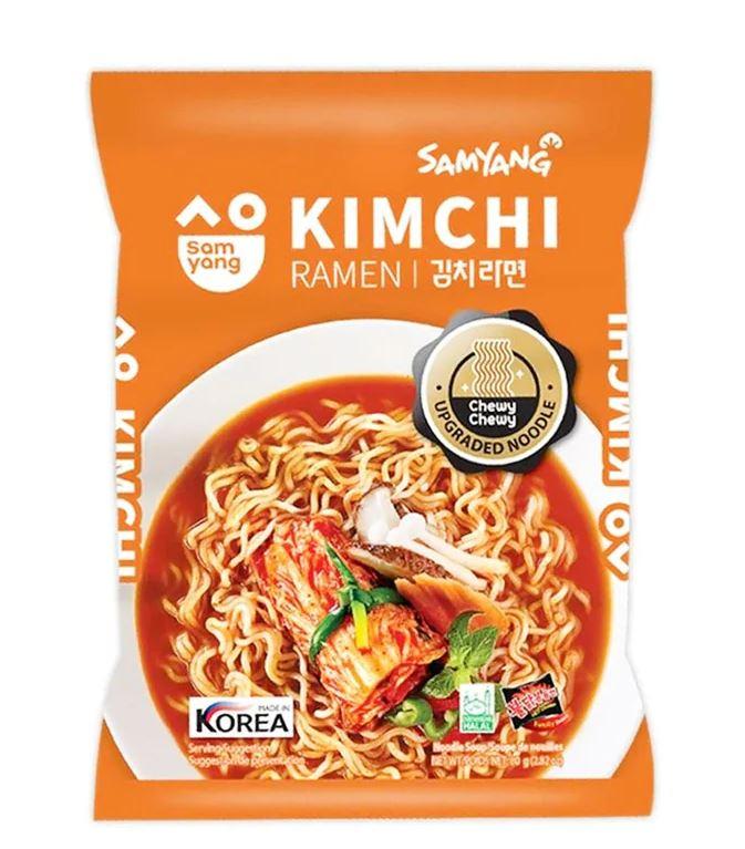Локшина швидкого приготування SAMYANG з Кімчі Рамен Kimchi Ramen 80 г (000009517)