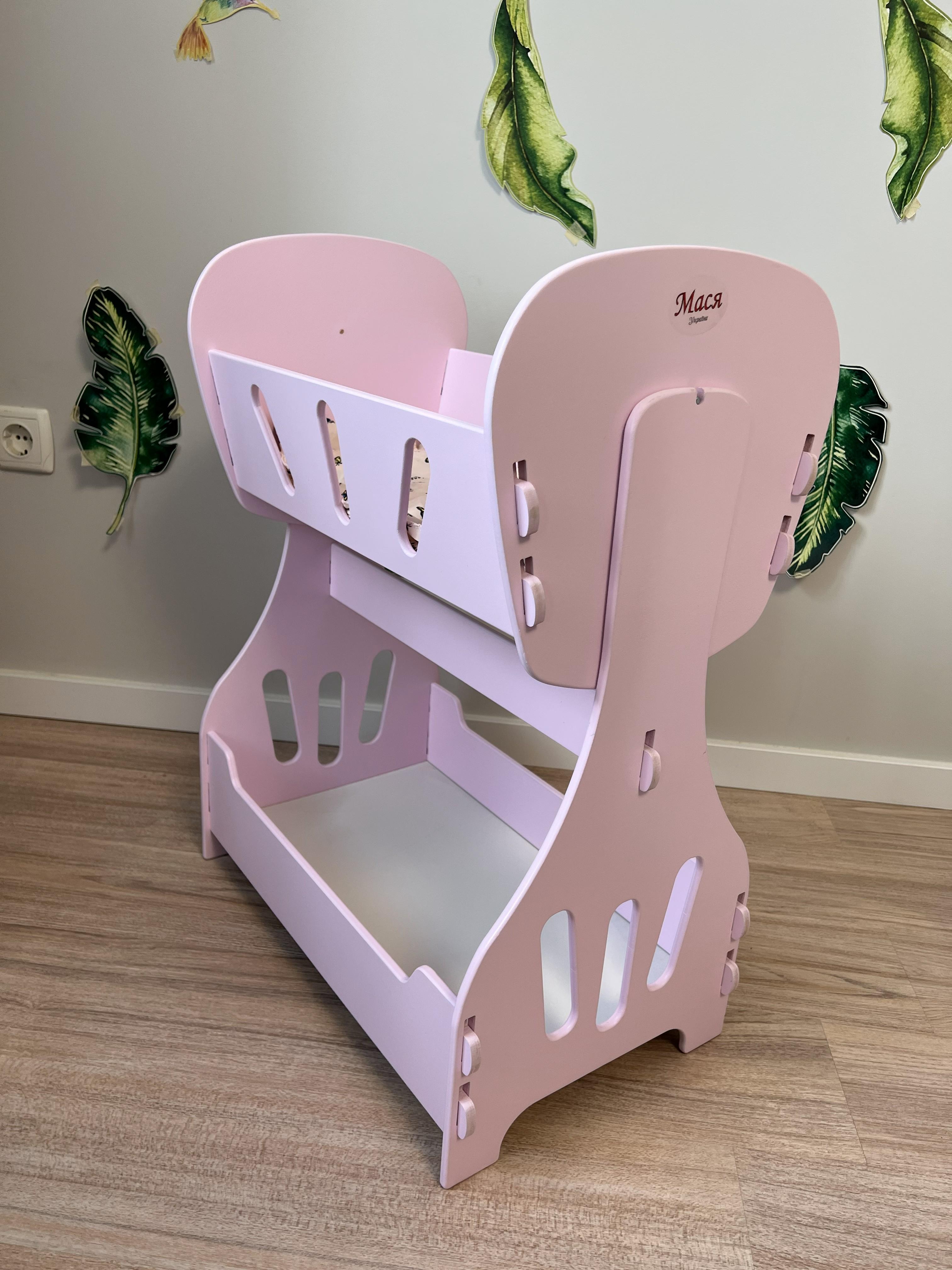 Игрушечная колыбель для куклы с комплектом постельного белья Розовый (М0199661) Игрушечная колыбель для куклы с комплектом постельного белья Розовый (М0199661)