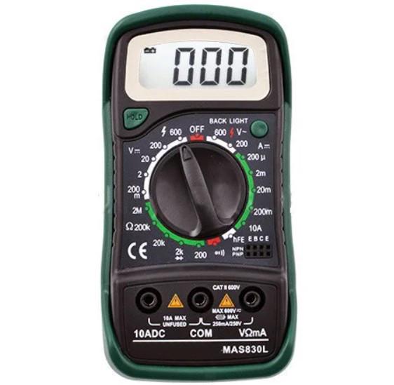 Мультиметр MZ MAS830L 7945 Зеленый (537142)