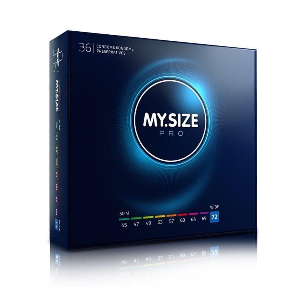 Презервативы огромные My.Size Pro 72 36 шт. (8114040103) Презервативы огромные My.Size Pro 72 36 шт. (8114040103)