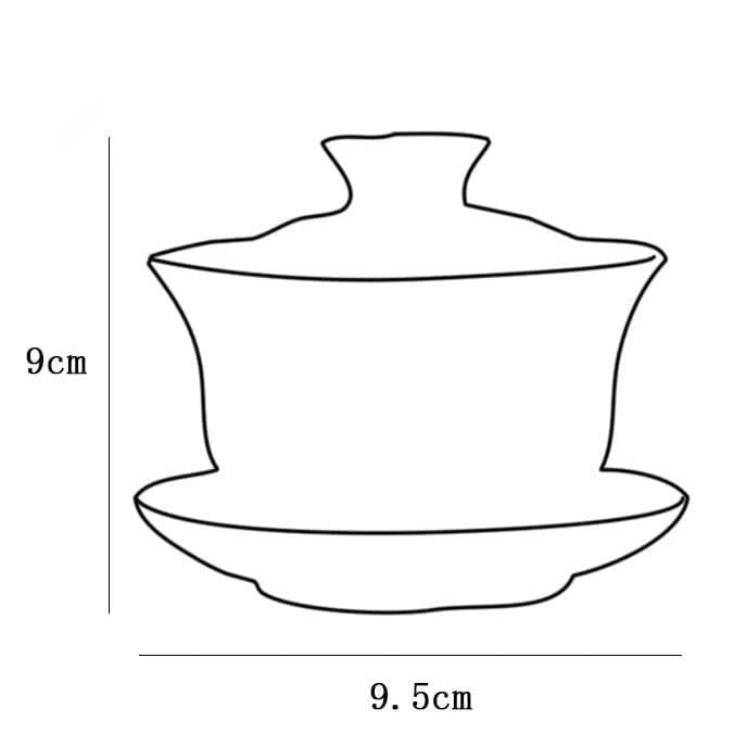 Гайвань Hammered Glass+керамика 150 мл - фото 3