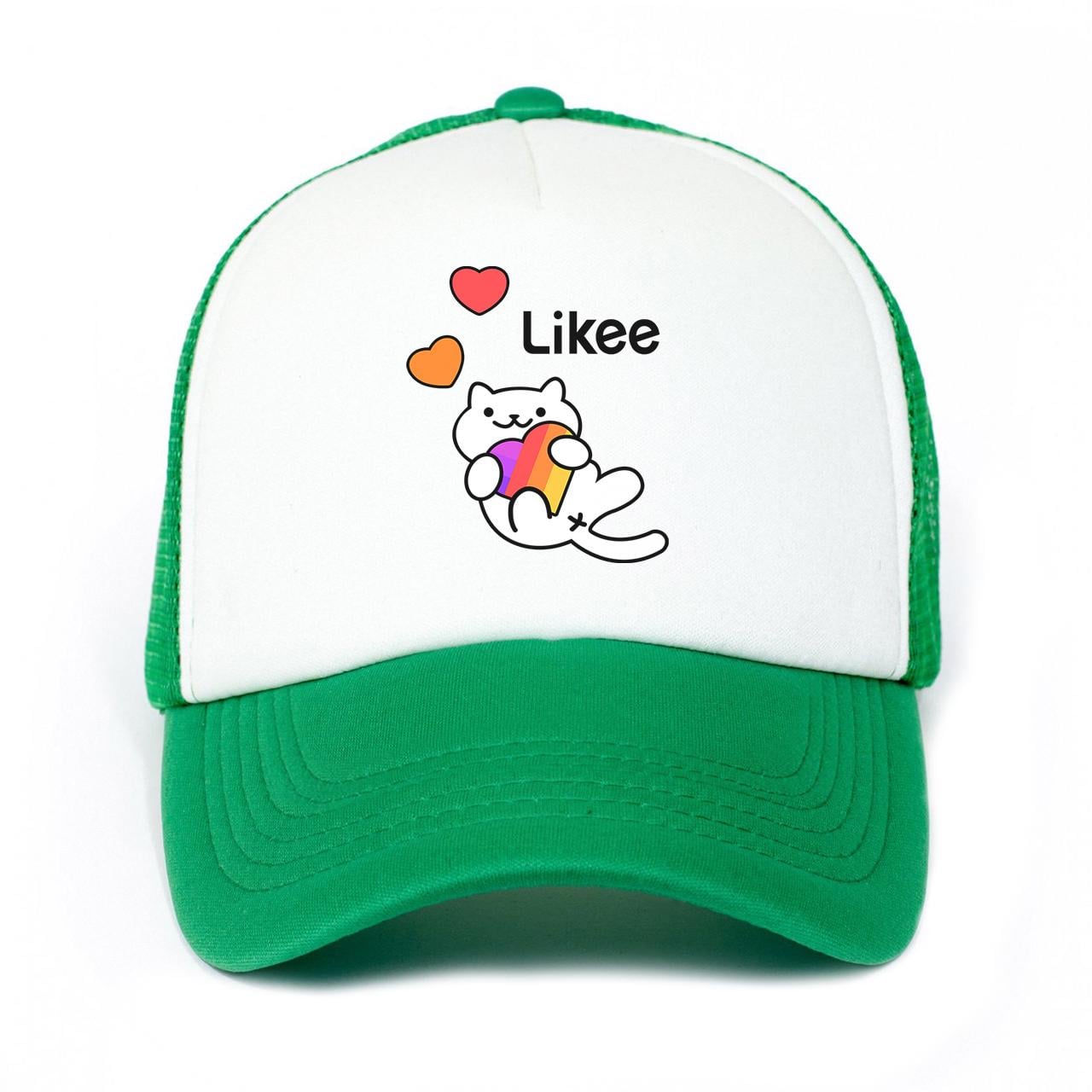 Кепка тракер дитяча Likee Cat Зелений (33404-1039-KG)