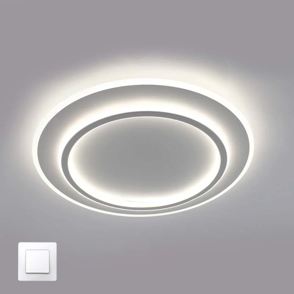 Люстра светодиодная ESLLSE VEGA dual 75W 2R/On/Off 450х53/220V/IP20 White (27712879)