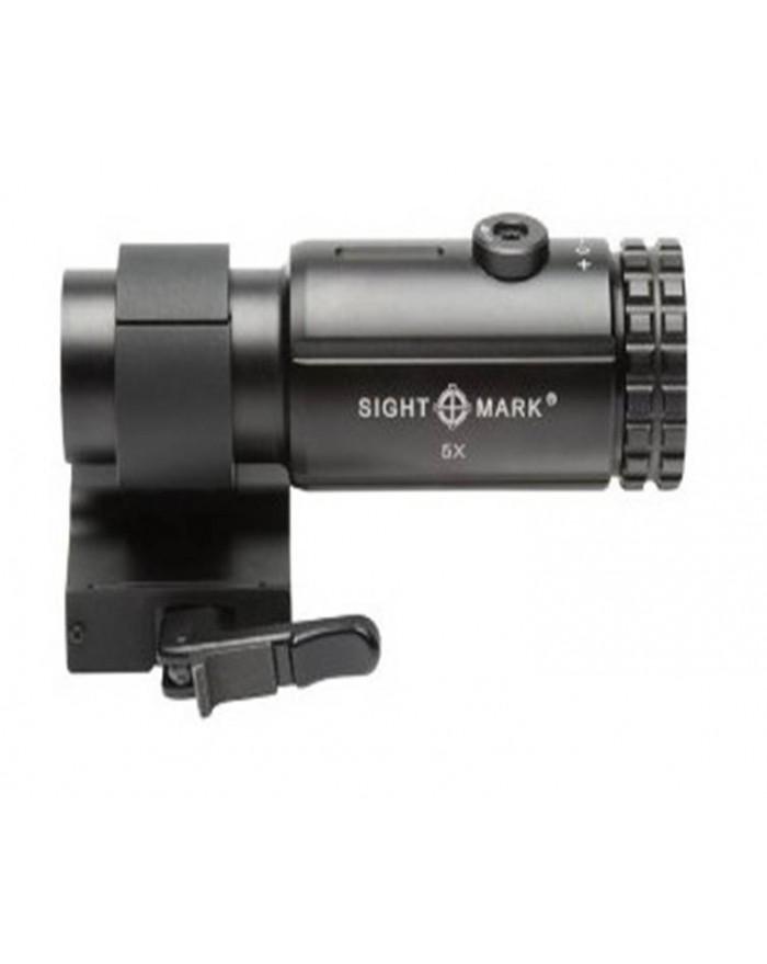 Збільшувач 5х Sightmark T-5 Magnifier With LQD Flip To Side Mount SM19064 з відкидним кронштейном (21cdea84) - фото 4 Збільшувач 5х Sightmark T-5 Magnifier With LQD Flip To Side Mount SM19064 з відкидним кронштейном (21cdea84) - фото 4