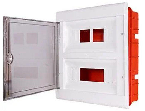 Щит розподільний E.NEXT e.plbox.stand.w.24 24 модулі пластик 350х310х90 мм Прозорий (CBA924)