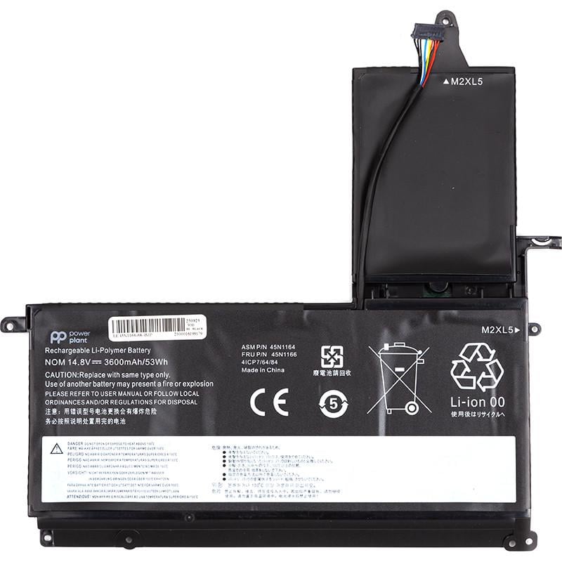 Аккумулятор Power для ноутбуков Lenovo ThinkPad S5 S530 45N1166 14,8V 3600mAh Аккумулятор Power для ноутбуков Lenovo ThinkPad S5 S530 45N1166 14,8V 3600mAh