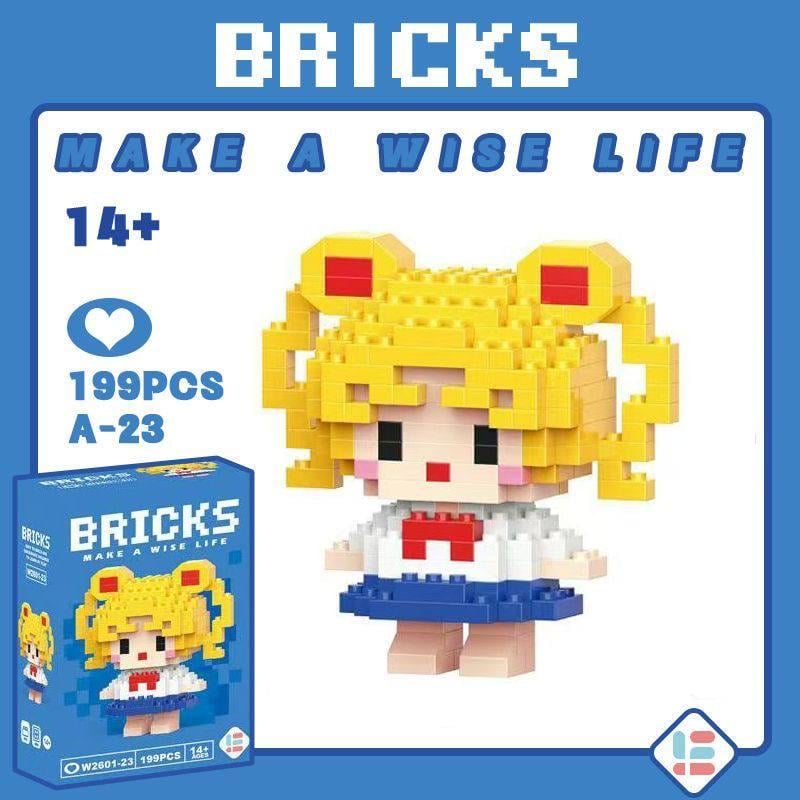 Мини-конструктор 3D Bricks Sailor Moon Сейлор Мун: Коллекционные фигурки (2983826465)