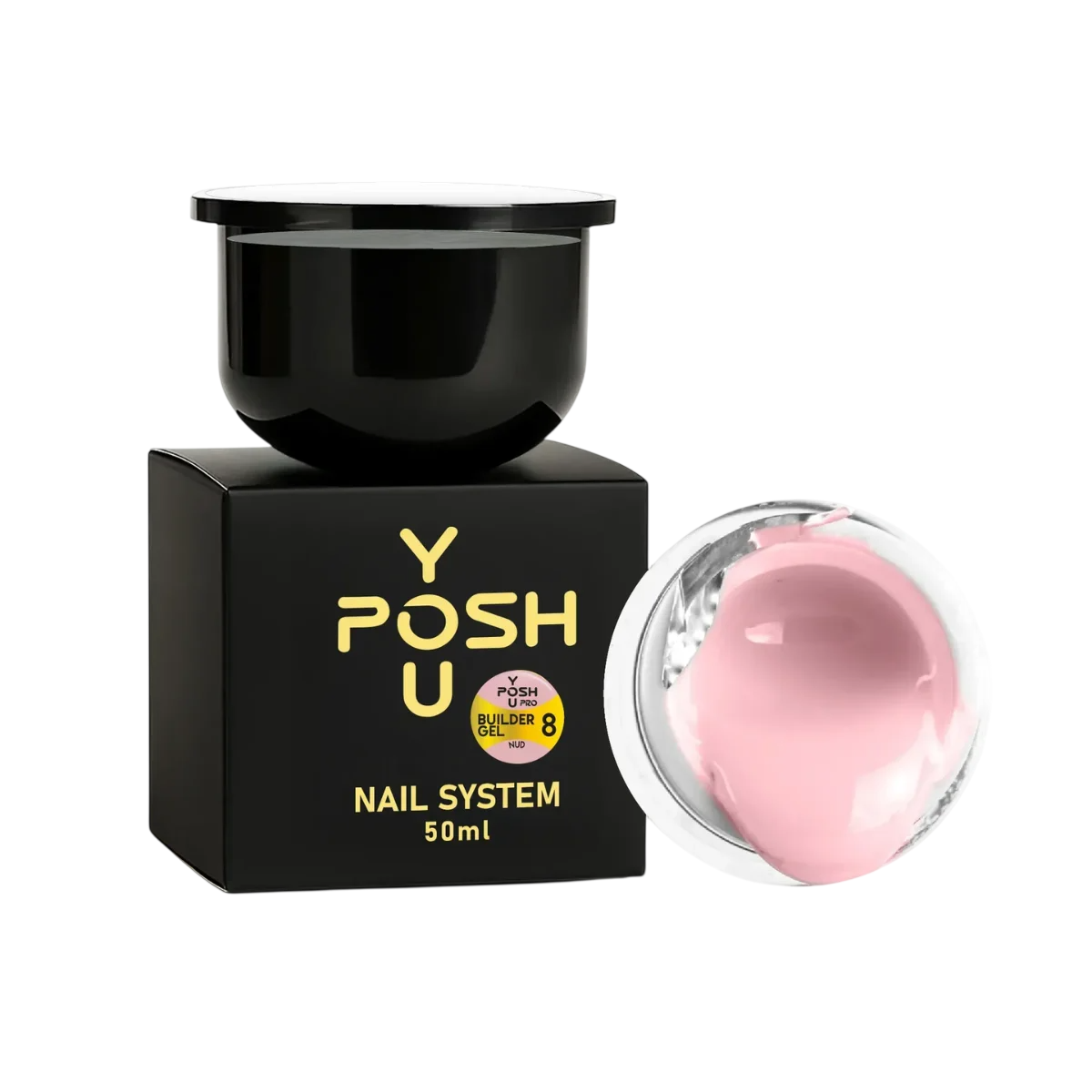 Биллдер-гель для наращивания ногтей YouPOSH Refill Builder Gel рефил 08 Nude 50 мл Натуральный
