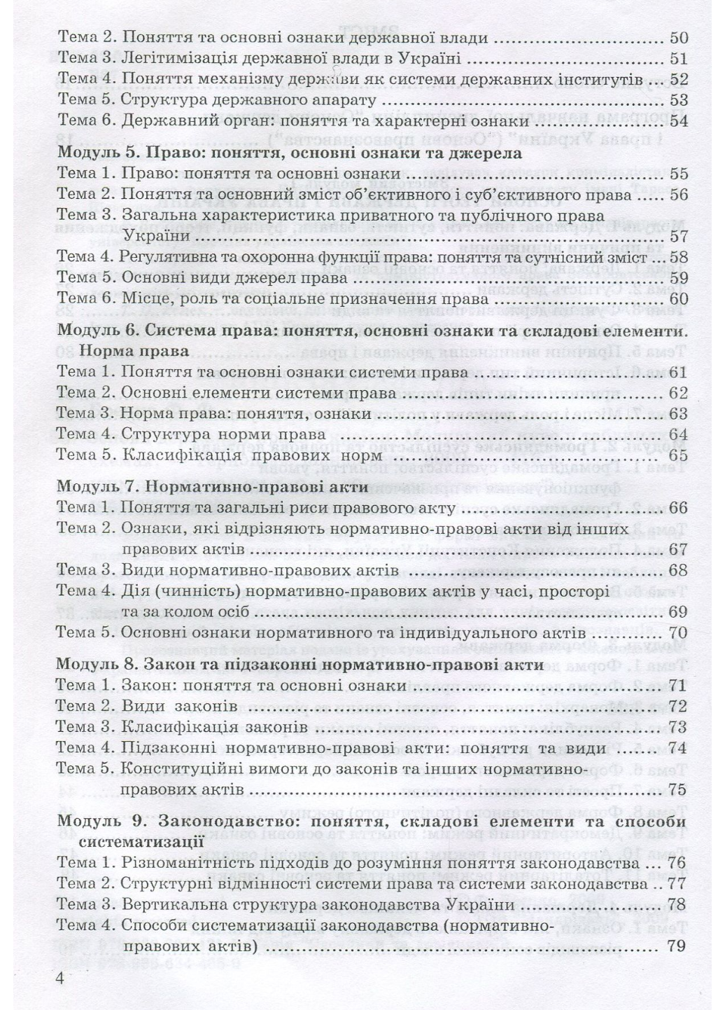 Основи держави і права України. Модульний курс у таблицях і схемах. Брецко Ф., 978-966-634-468-0 - фото 3