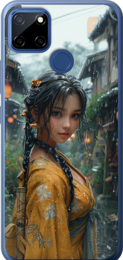 Чехол на Realme C12 Anime-girl (6133t-2240-42517)