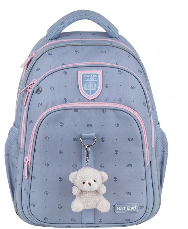 Школьный рюкзак KITE Education College Line Girl Голубой (K25-763M-1)