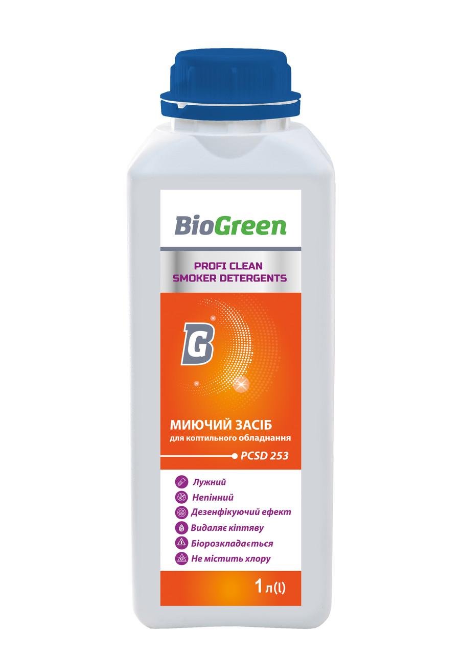 Моющее средство BioGreen Profi clean Smoker Detergents 253 для коптильного оборудования 1 л (18727699)