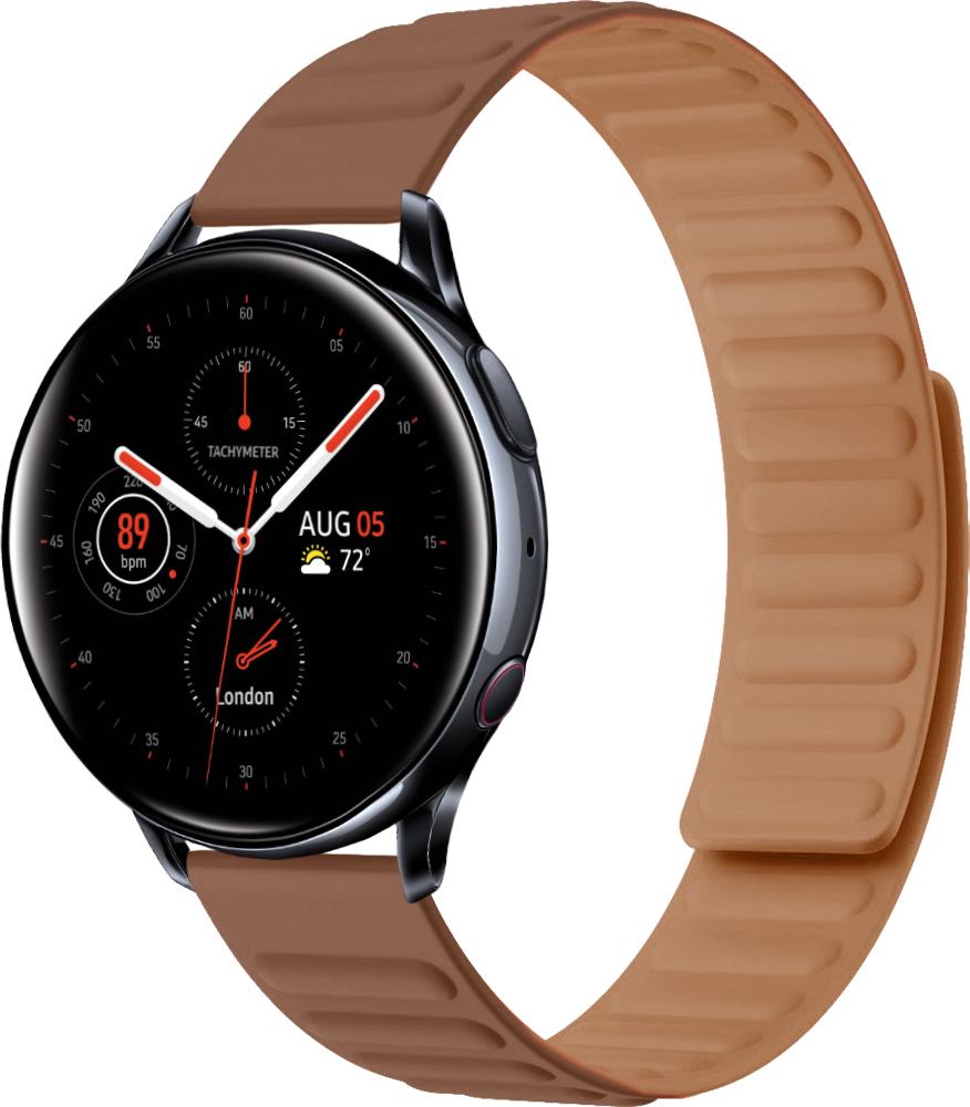 Ремінець Magneter для Galaxy Watch Active 2 40/44 мм Brown (26619-30)