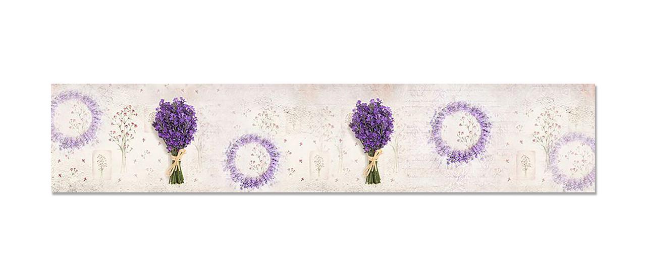 Наклейка виниловая 3D Zatarga Лавандовая гармония 600х3000 мм (1267839568)