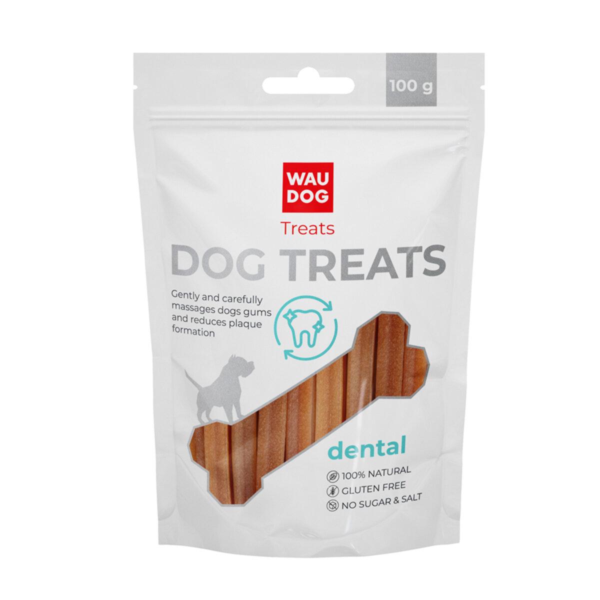 Лакомство для собак Waudog Treats Стоматологическая палочка со вкусом щепы 100 г (26021550)