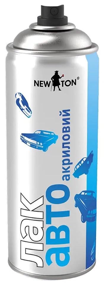Лак автомобільний безбарвний акриловий глянсовий New Ton® 500 мл