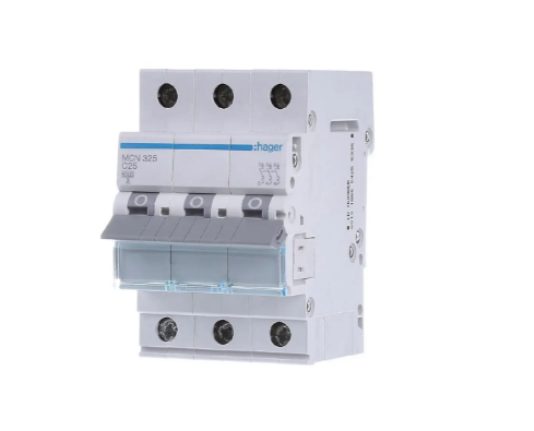 Автоматический выключатель Hager 3P 6kA 25A (27110762)