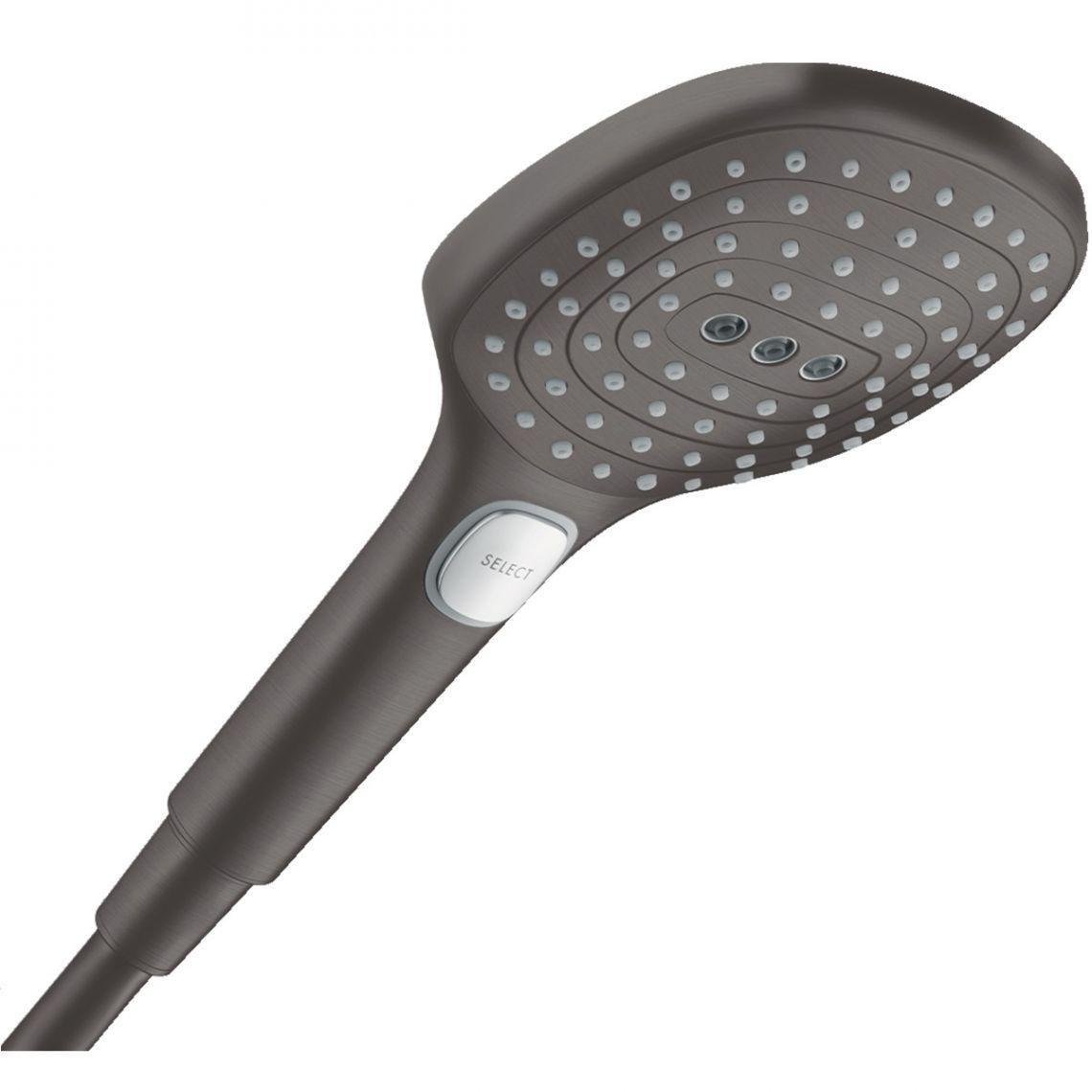 Лейка для душа Hansgrohe Raindance Select E 3jet 120 мм Черный (26520340)