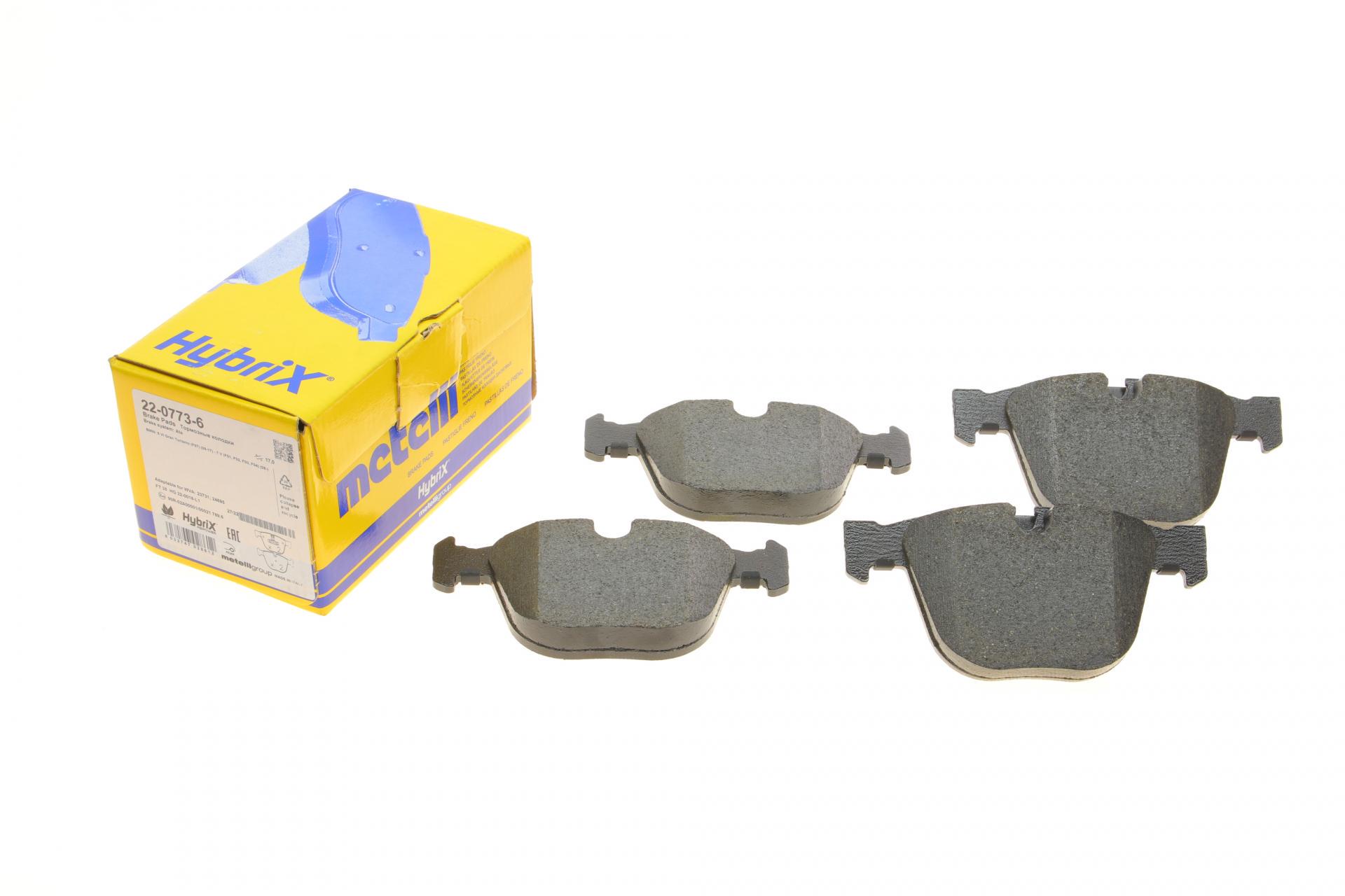 Колодки тормозные задние METELLI BMW 5 F07/7 F01-F04 08-15 N54/N55/N57/N63/N74 (22-0773-6)